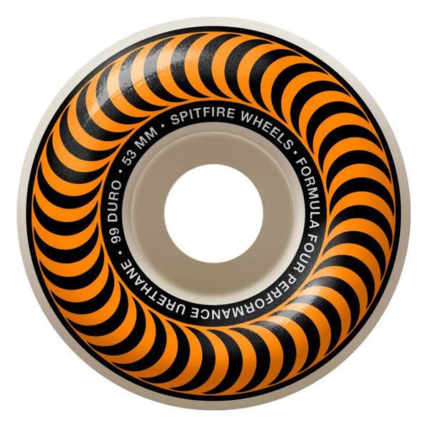 Spitfire - 53MM 99DU Formula Four Classic Orange Skateboard Wheels