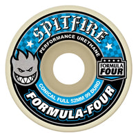 Spitfire - 52MM 99DU Formula Four Conical Full Blue Skateboard Wheels
