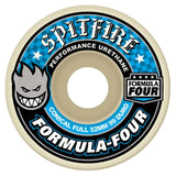 Spitfire - 54MM 99DU Formula Four Conical Full Blue Skateboard Wheels