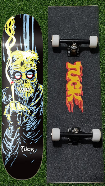 Tuck - 8.0" Smoking Kills Complete Skateboard