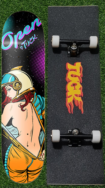 Tuck - 8.0" Open Space Complete Skateboard