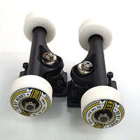 DBH - Quick Complete Skateboard Parts - Trucks + Wheels + Bearings + Hardware