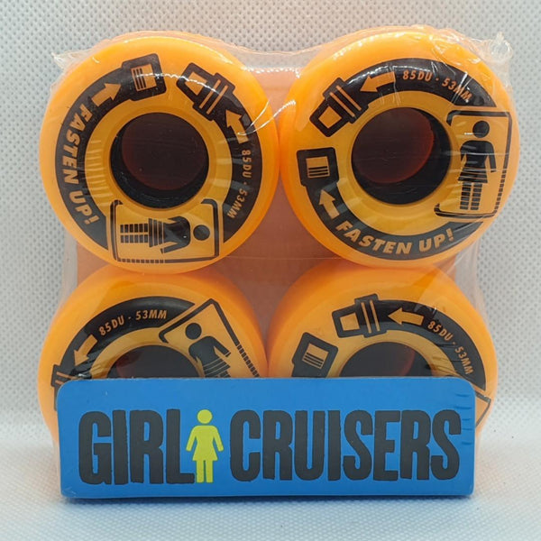 Girl - 53MM 88A Skateboard Cruiser Wheels Singapore Skate Shop Skatan