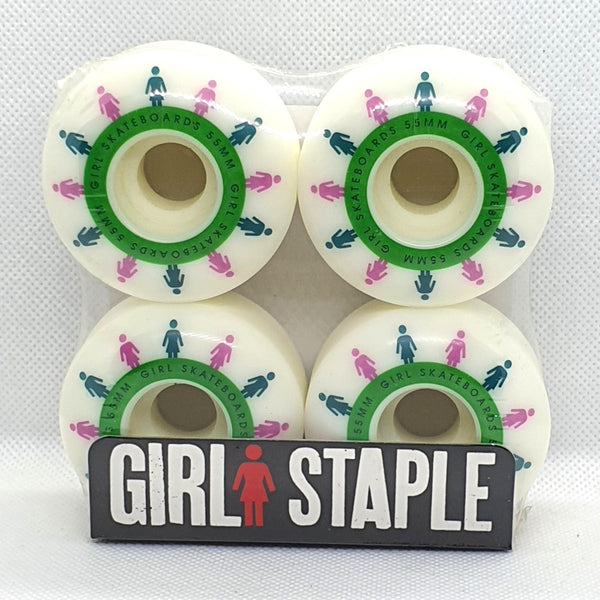 Girl - 55MM 99A Skateboard Wheels