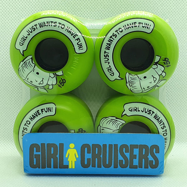 Girl - 56MM 85A Skateboard Cruiser Wheels Singapore Skatan Skate Shop