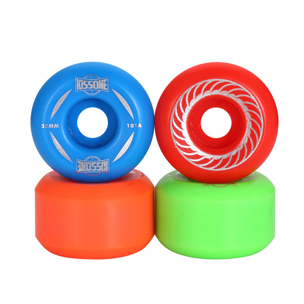 Kissone - 53MM 101A Multi-Coloured Skateboard Wheels