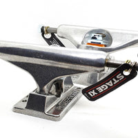 Independent - 129 / 7.6" Stage 11 Polished Silver Standard Skateboard Trucks