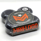 Mini Logo - 52MM 101A C-Cut Black Skateboard Wheels