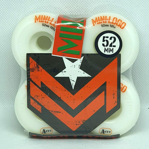 Mini Logo - 52MM 101A A-Cut Skateboard Wheels