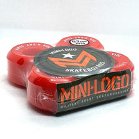 Mini Logo - 53MM 101A A-Cut Red Skateboard Wheels