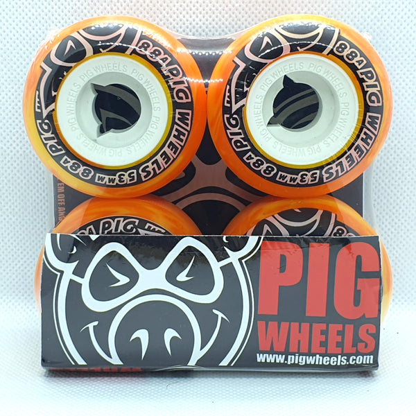 Pig - 53MM 88A Skateboard Cruiser Wheels Singapore Skatan Skate Shop